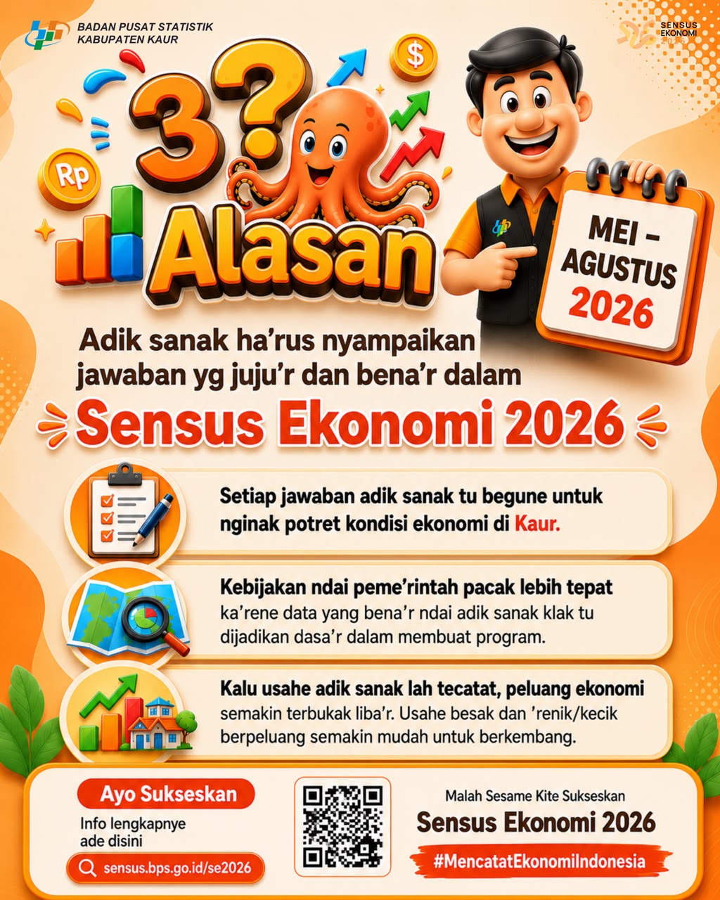 BPS Sensus Ekonomi 2026