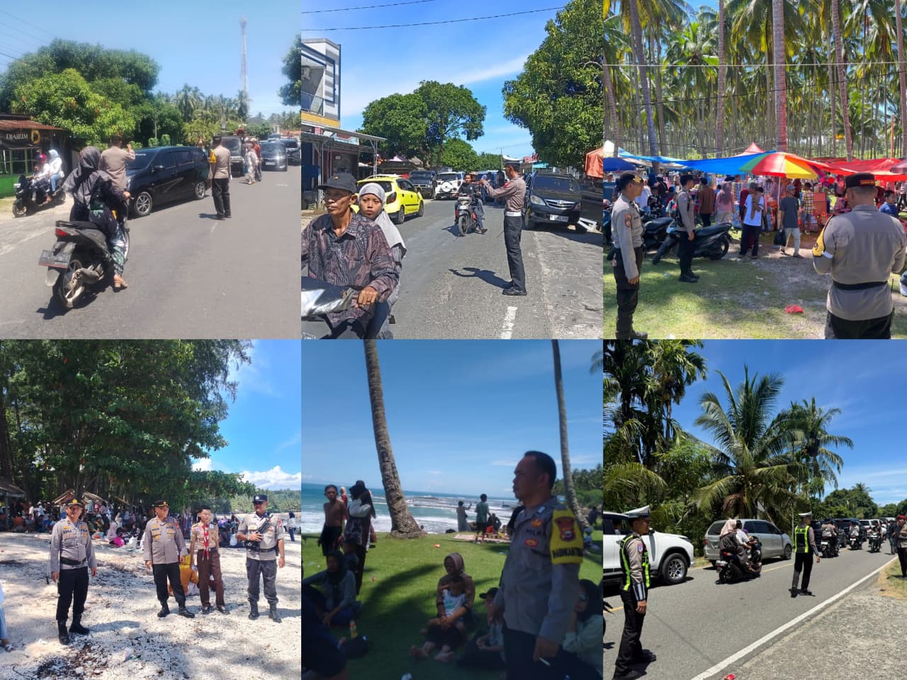Lalin ke Objek Wisata di Kabupaten Kaur Ramai, Polres Intensif Pengamanan dan Pengaturan