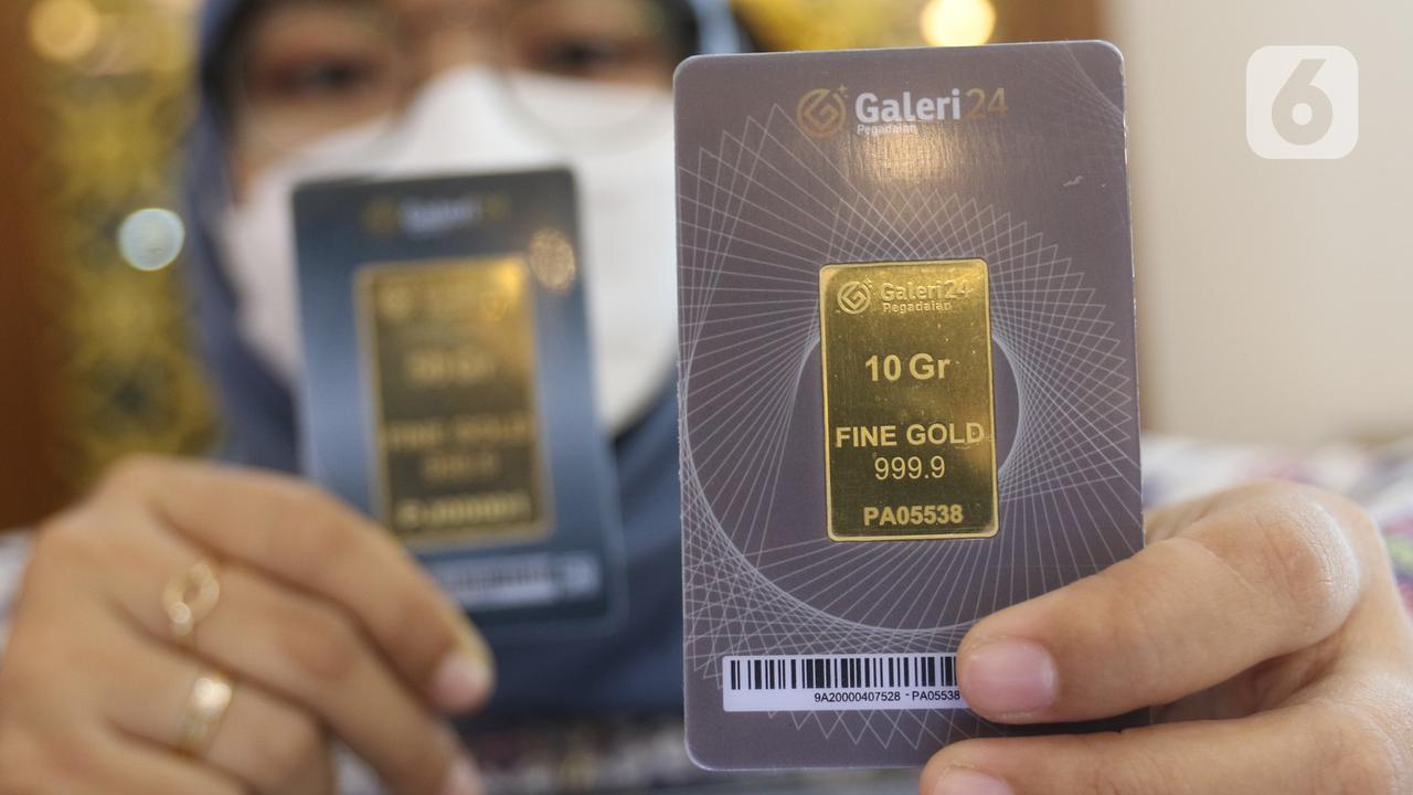 Harga Emas Pegadaian Hari Ini 6 Februari 2026: UBS dan Galeri24 Sentuh Rp 2,9 Juta