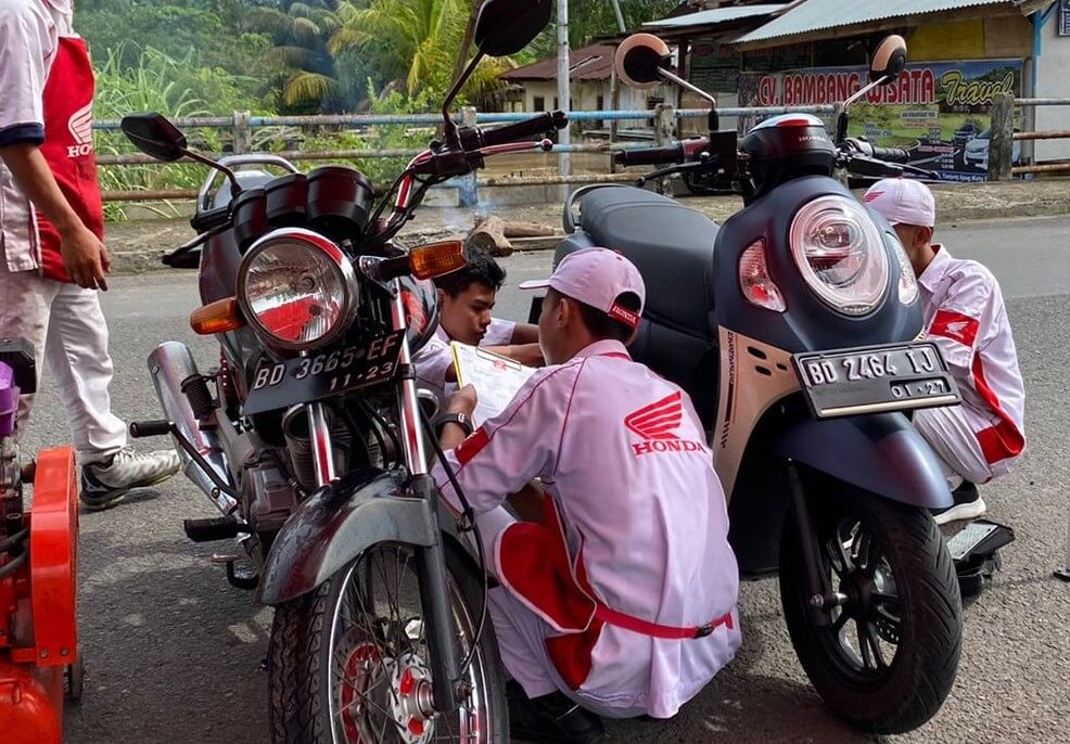 BREAKING NEWS: Honda Peduli, Beri Servis Gratis Masyarakat Terdampak Banjir