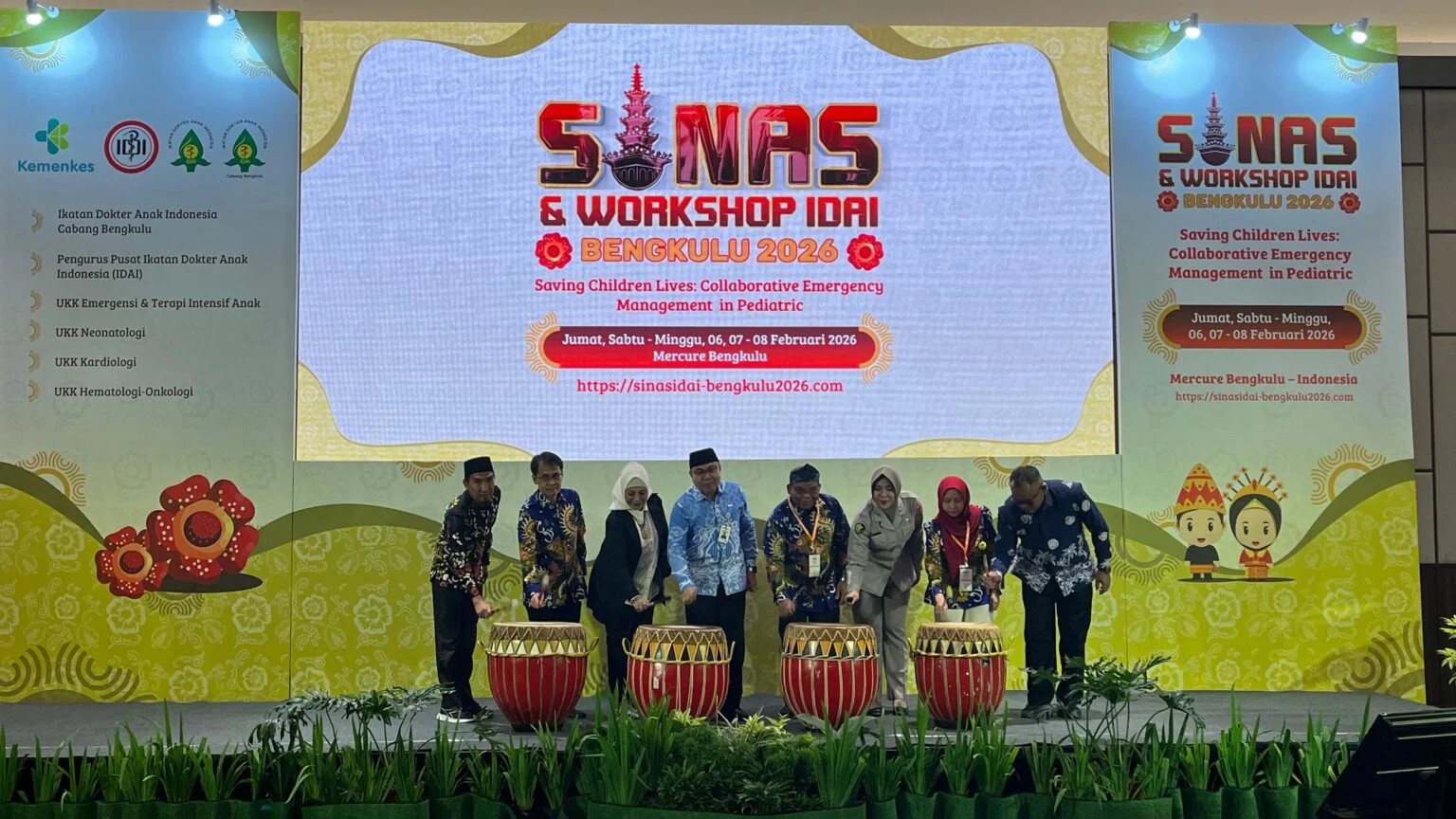 Simposium Nasional IDAI Bengkulu Perkuat Kolaborasi Tingkatkan Kesehatan Anak