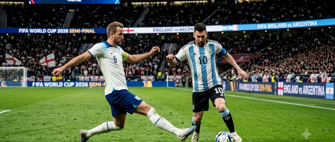 Prediksi Inggris vs Argentina di Semifinal Piala Dunia 2026, Siapa Melaju ke Final?