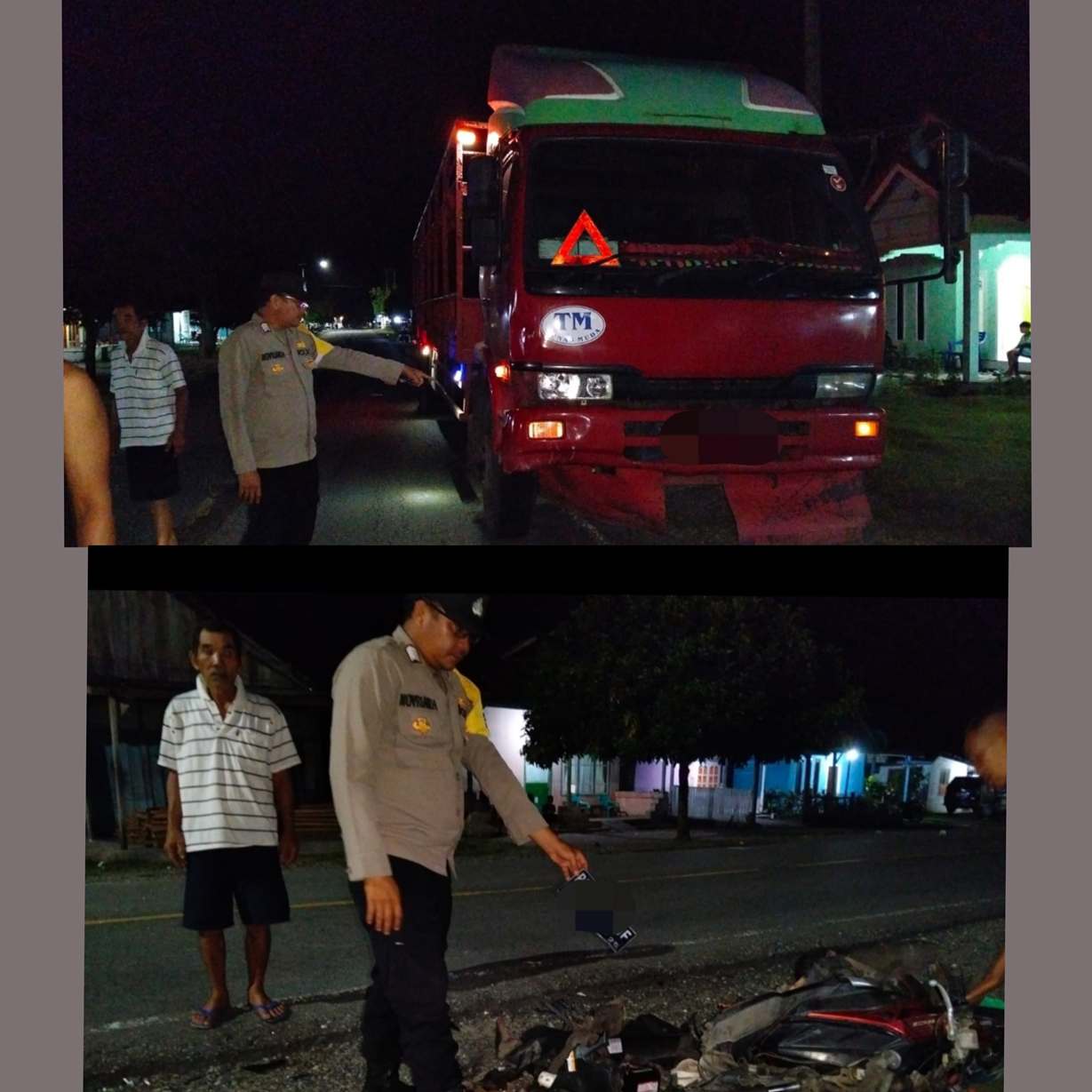 Fuso vs Mio Adu Kambing, Pemotor di Kaur Tewas