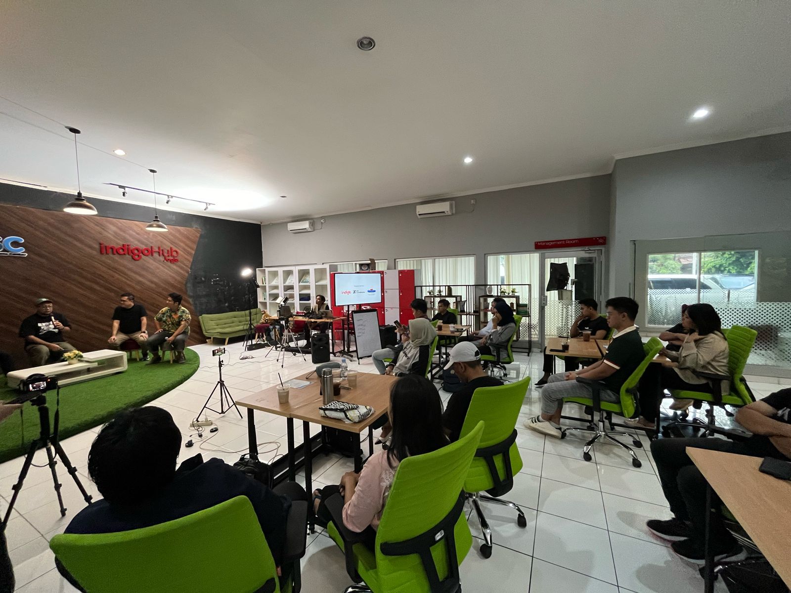Indigo & PKJ Gelar Workshop Pitching untuk Startup Yogyakarta
