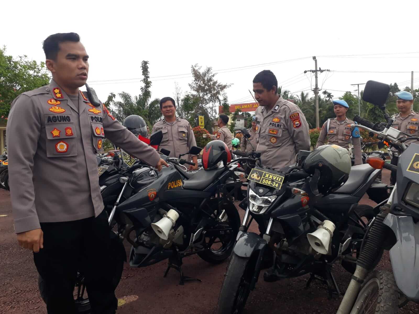 Personel Diminta Kesiagaan, Kapolres Cek Motor Taktis