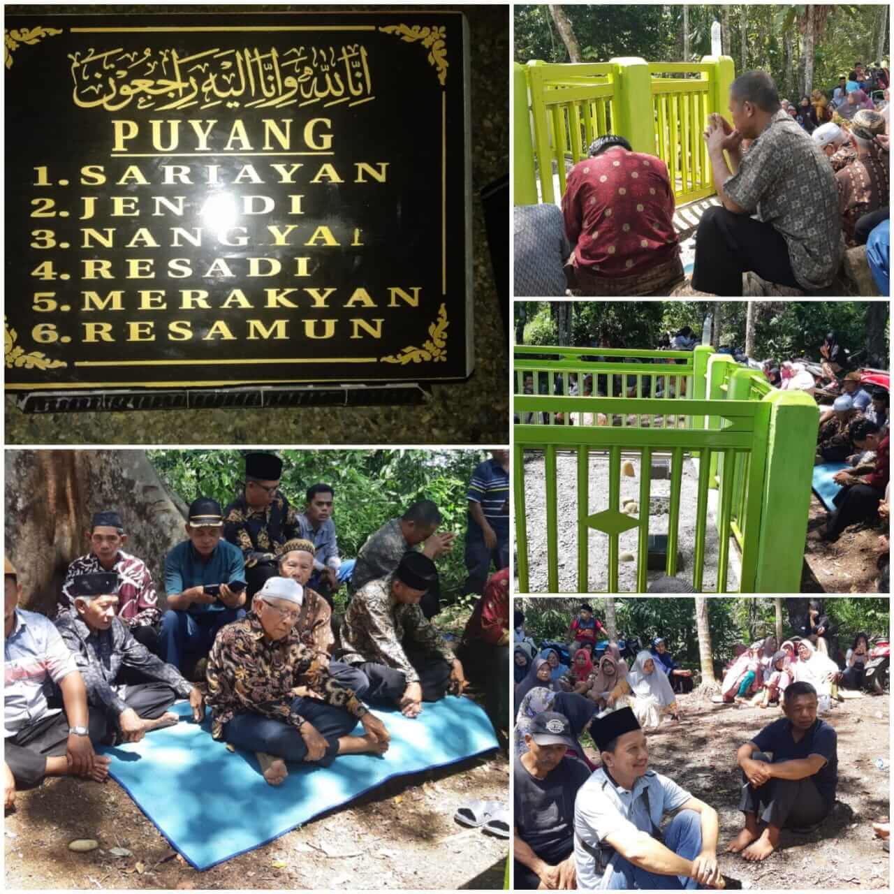 Halal Bihalal Ikatan Keluarga Besar Semarudin (IKBS), Ziarah ke Makam Puyang Semarudin hingga Arisan