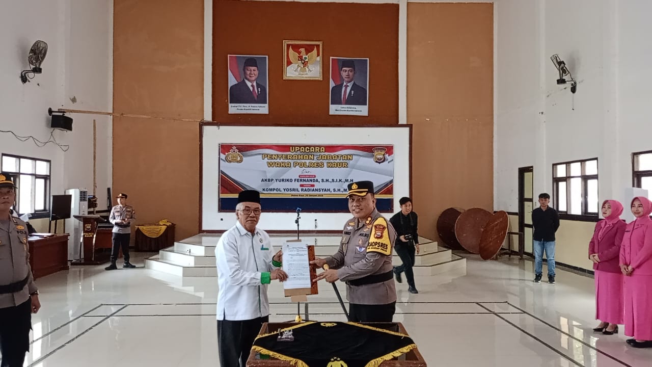 ﻿Permudah Penyaluran Zakat, Polres Kaur Menandatangani MoU dengan Baznas