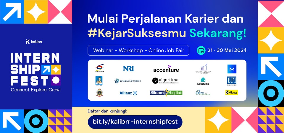 Kalibrr Gelar Job Fair Online Eksklusif, Mahasiswa dan Fresh Graduate di Seluruh Indonesia Bisa Daftar!