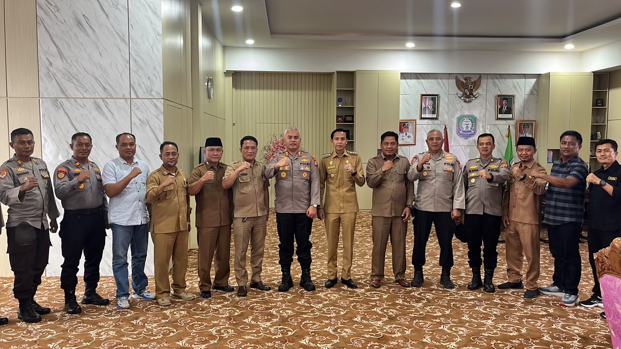 Bupati Kaur Sambut Silaturahmi Kapolres dan Jajaran, Perkuat Sinergitas Pemda dan Polri