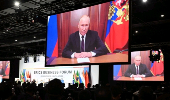 Putin dalam BRICS: Rusia Akan Menyediakan Ketahanan Pangan dan Energi, Rute Logistik Baru