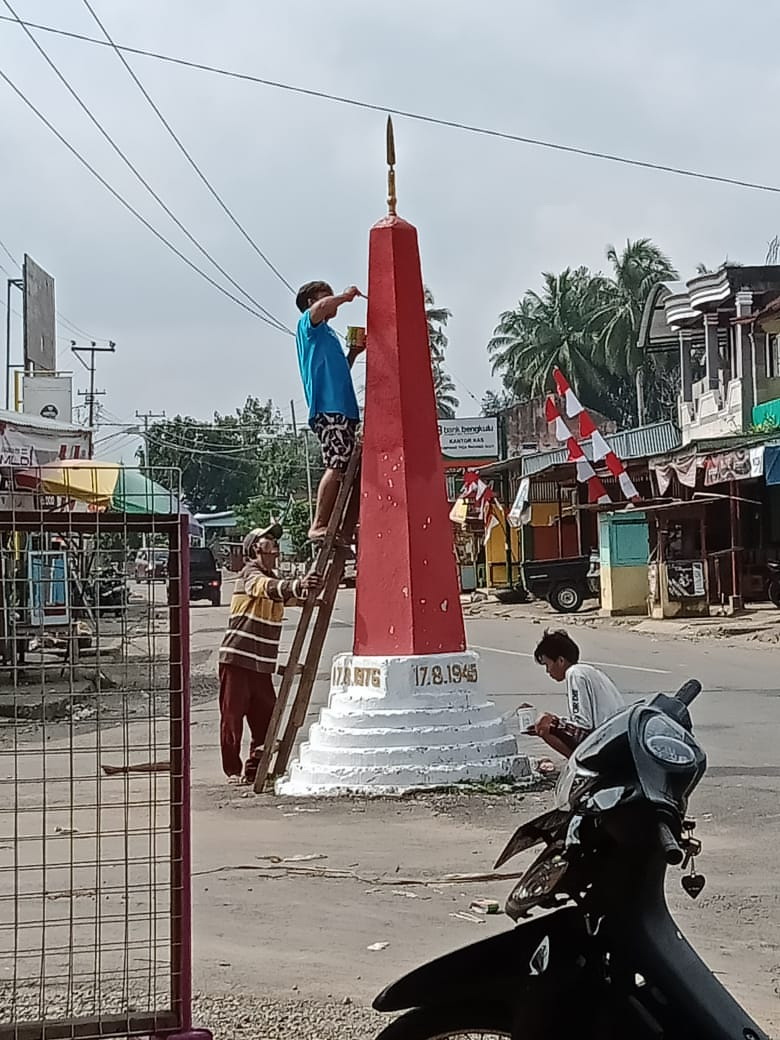 Tugu Balau Lambang Perjuangan Dipercantik