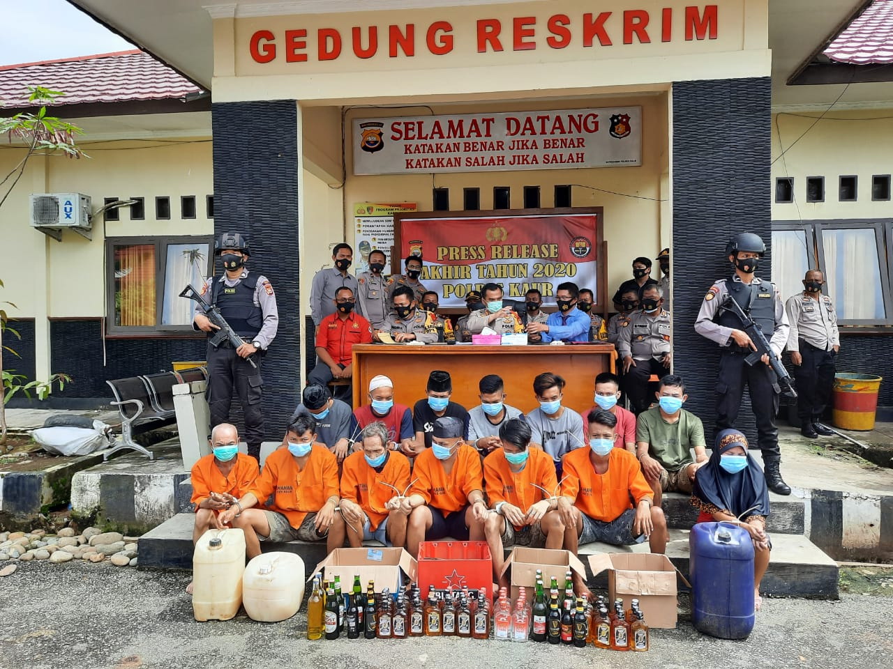 Narkoba Masih Tertinggi, Korupsi Satu Perkara