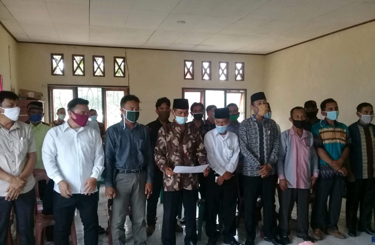 Cakades 2 Kecamatan Deklarasi Pilkades Damai