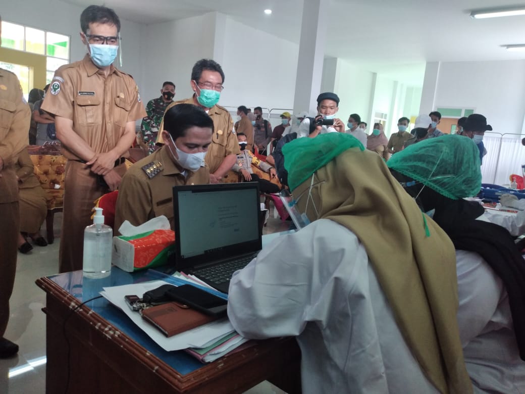 Pernah Terpapar, Bupati dan Wabup Tidak Divaksin Covid-19