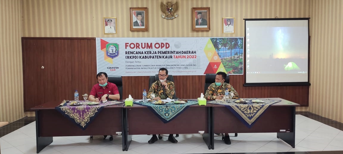 Forum OPD Sinkronisasi Usulan Pembangunan