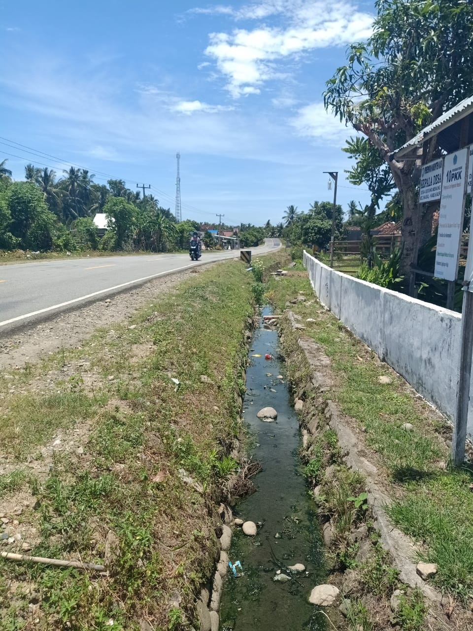 Drainase Kurang Terawat, BPD Minta Evaluasi