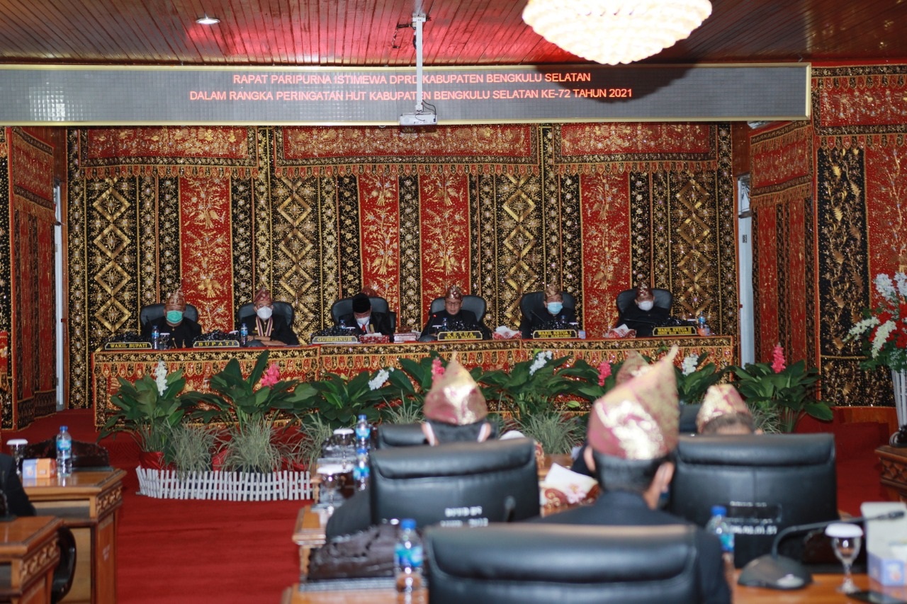 Rapat Paripurna Dihadiri Wakil Gubernur Bengkulu