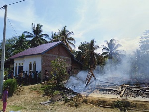 Uang Tunai Rp 70 juta dan Biji Kopi Kering Ikut Terbakar