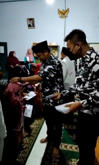 Sambut Lebaran, Bapera Santuni Anak Yatim