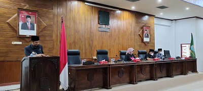 Raperda Pertanggungjawaban Sesuai Audit BPK