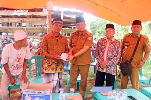 Wabup Kunjungi Rumah Korban Tertimpa Kayu