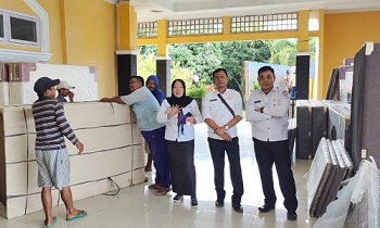 Perlengkapan Mes Atlet Terus Berdatangan