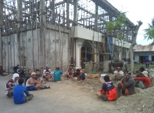 IKM, Kades dan Perades Goro Bangunan Masjid Al-Manar