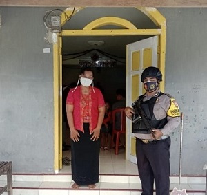 Kamtibmas, Polisi Jaga Umat Beribadah