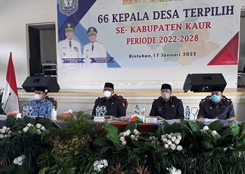 66 Kades Diambil Sumpah Jabatan, Ini Pesan Bupati