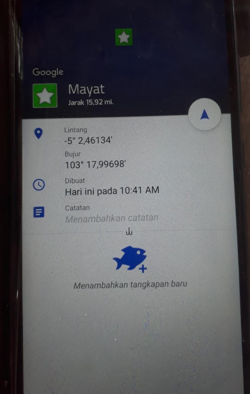 Mayat Ditinggal di Tengah Laut