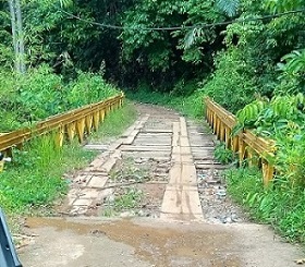 Lantai Jembatan Air Pahlawan Butuh Rehab