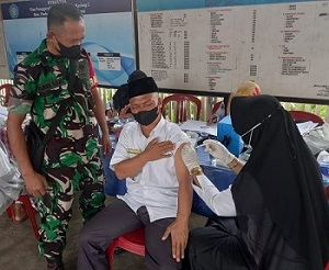 Vaksin Booster Menyentuh Warga Padang Guci Hilir