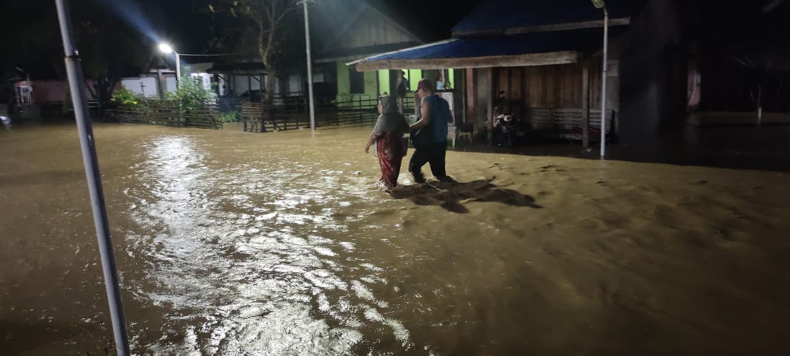 Alarm Bahaya!! Banjir Kepung Kaur Selatan