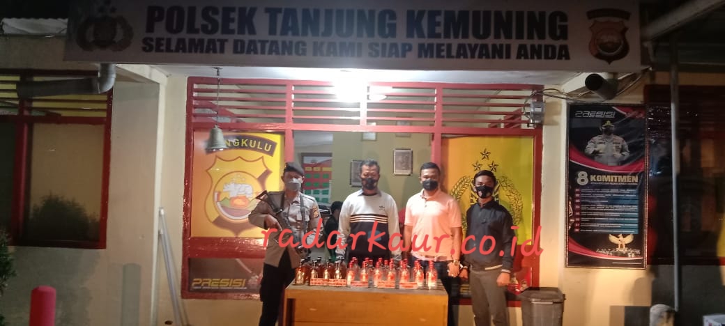 Ops Pekat Nala, Polsek Tanjung Kemuning Sita Miras dan Samcodin