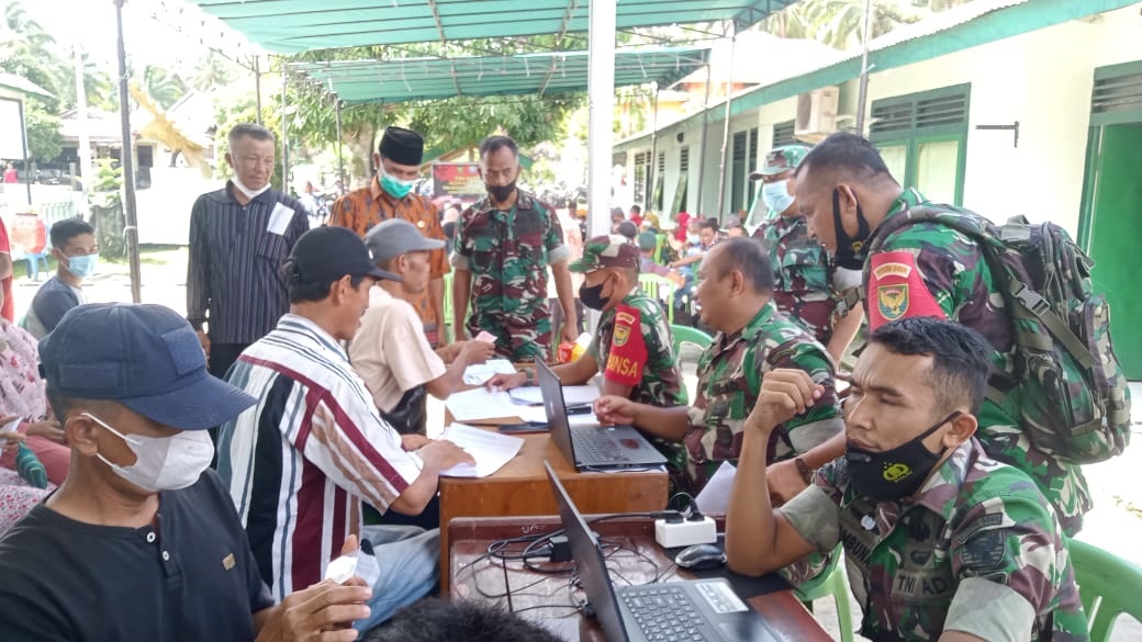 Alhamdulillah, Bantuan Tunai PKLWN TNI Disalurkan