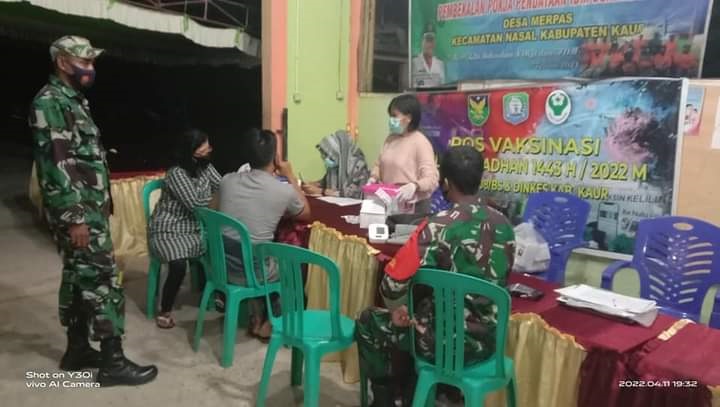 Kejar Target, Puskesmas Nasal Vaksin Malam Hari