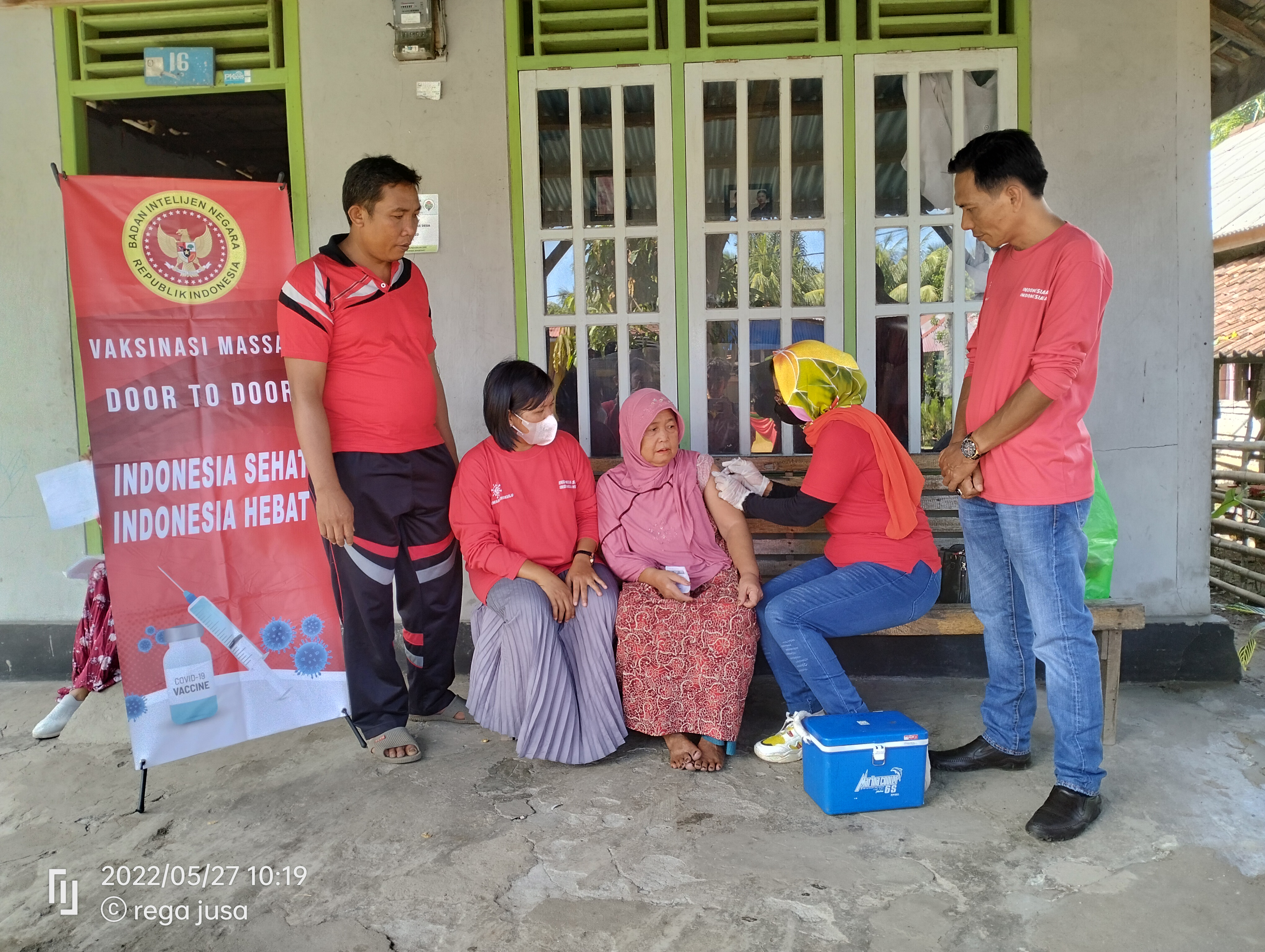 BIN Turun Tangan, 150 Orang Berhasil Divaksin