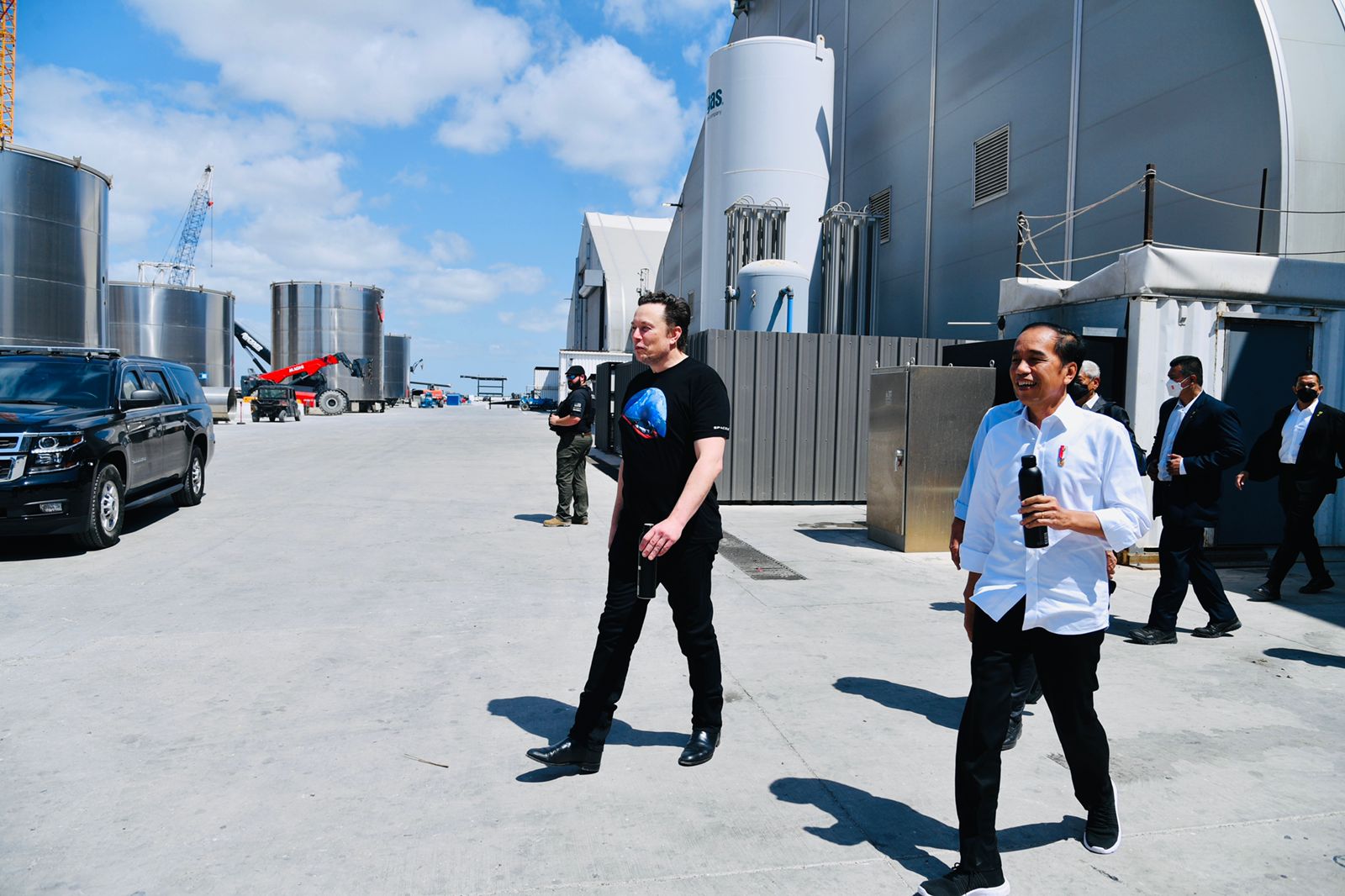 Setelah Dari Space X, Jokowi dan Elon Musk Janjian Ketemu Lagi November di Indonesia
