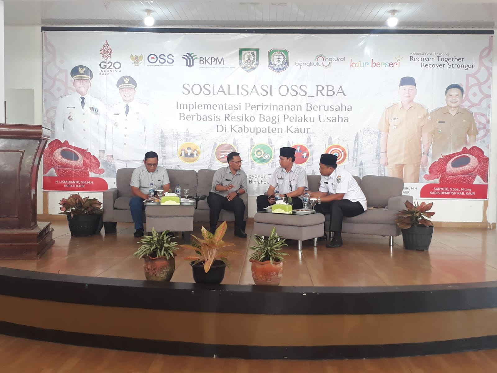 PM-PTSP Sosialisasi OSS-RBA, Minta Pelaku UMKM Registrasi Ulang