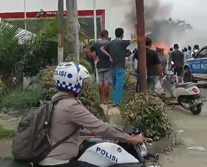 Heboh, SPBU di Bengkulu Selatan Nyaris Hangus Terbakar, Pemicunya?