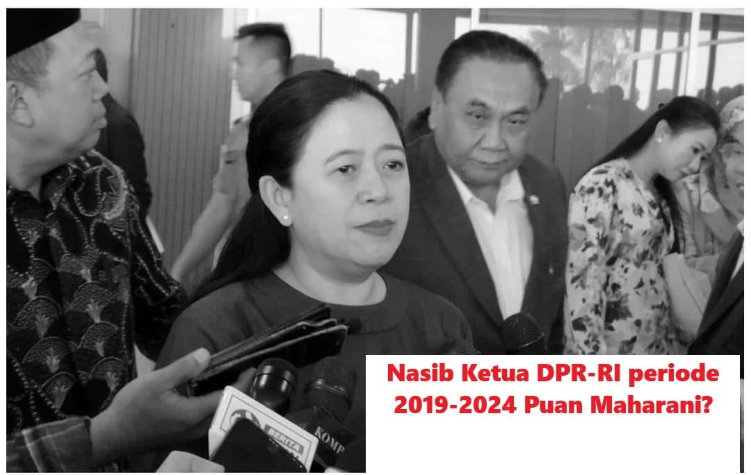 Nasib Ketua DPR-RI periode 2019-2024 Puan Maharani?  Senasib dengan Arsjad Rasjid Ketua TKN-Nya?