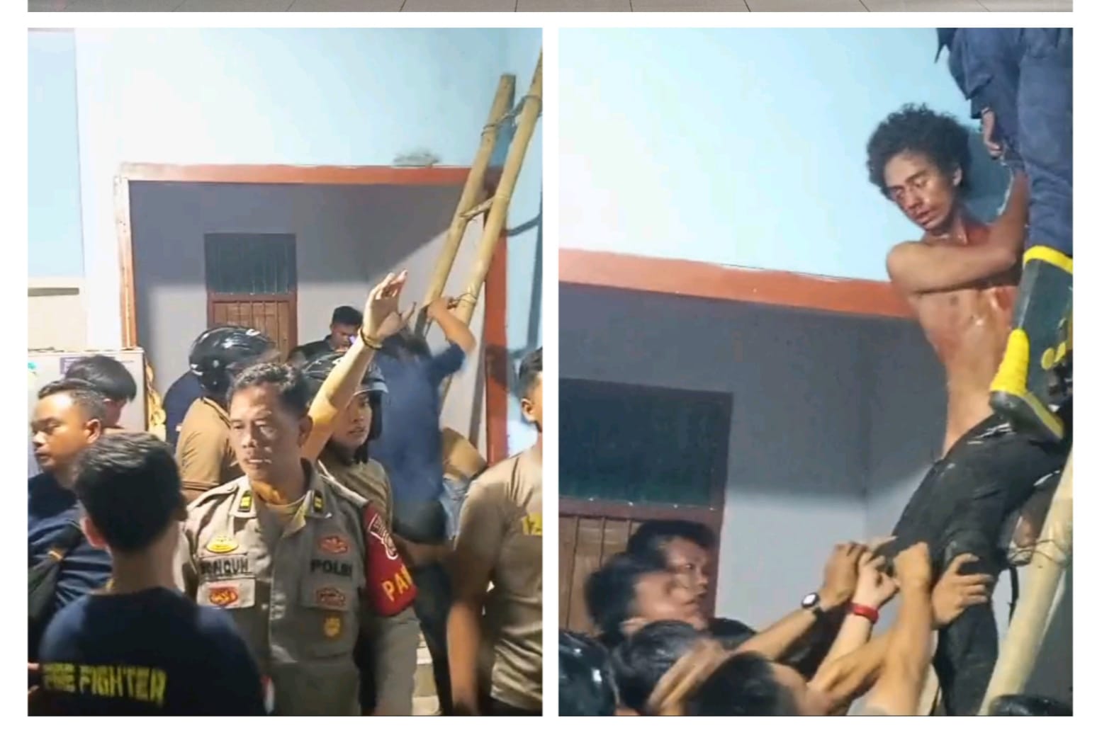 Diduga Rusak Masjid Al Kahfi dan Curi Celengan, OTK Nyaris dihajar Massa