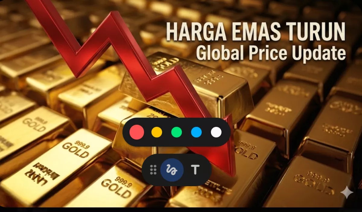 Hubungan Iran-AS Balik Memanas, Harga Emas Dunia Turun ke Level Terendah