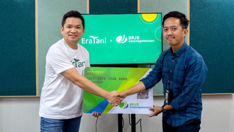 Eratani dan BPJS Ketenagakerjaan Bersinergi Meningkatkan Keamanan dan Kesejahteraan Petani Indonesia