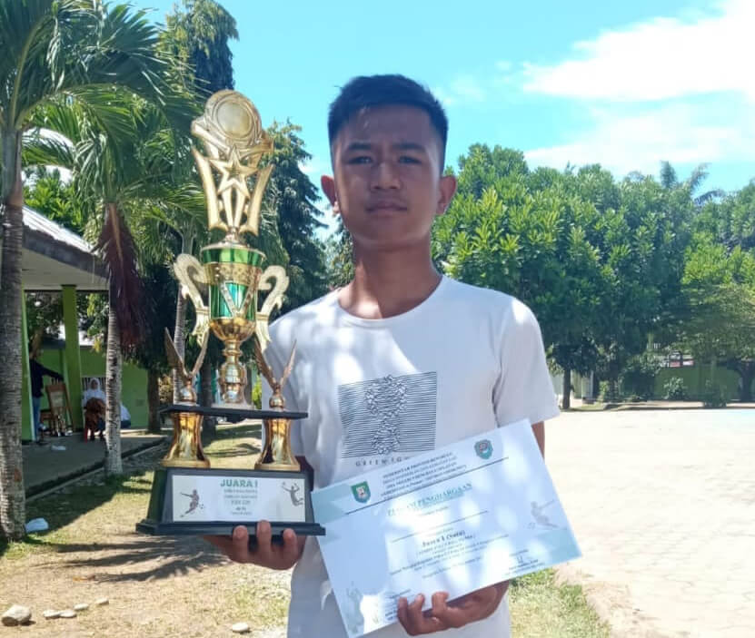 Tim Voli SMPN 5 Kaur Juara Semaku