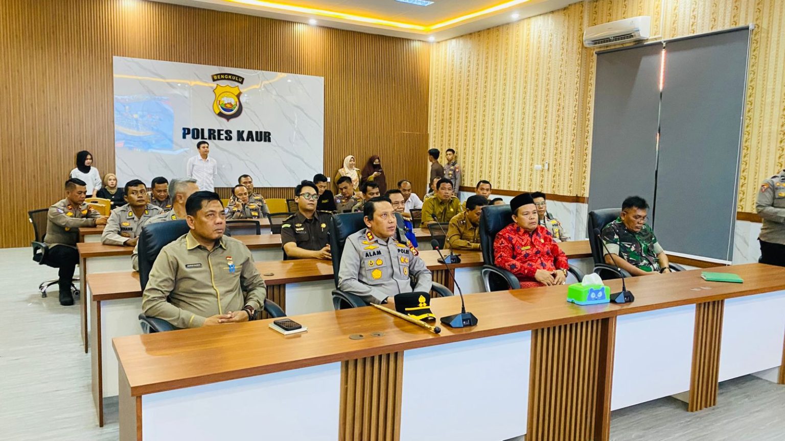 Rakor Lintas Sektoral Ops Ketupat 2026, Sekda Kaur Jamin Pemda Dukung Fasilitas dan Personil