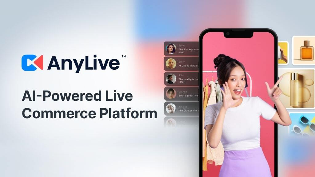 AnyMind Group Luncurkan Platform Live Commerce AI AnyLive