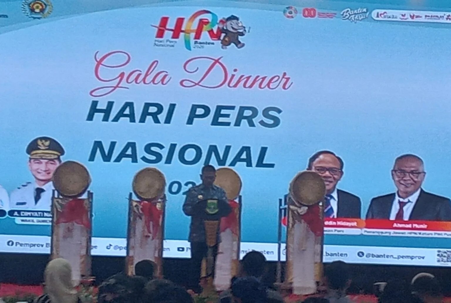 Jamuan Gala Dinner bersama Peserta HPN 2026, Gubernur Banten Andra Soni : Peran Pers Sangat Strategis 