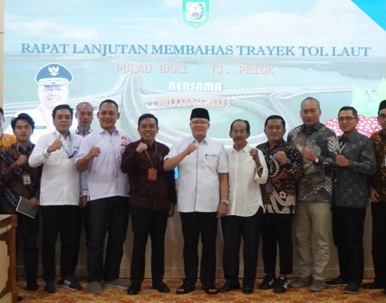 Gubernur Rohidin Aktifkan Tol Laut Bengkulu-Tanjung Priok, Masih Perlukah Pembangunan Tol Bengkulu-Lampung?