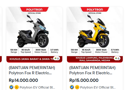 Keunggulan Motor Listrik Polytron Fox R yang Perlu Anda Ketahui